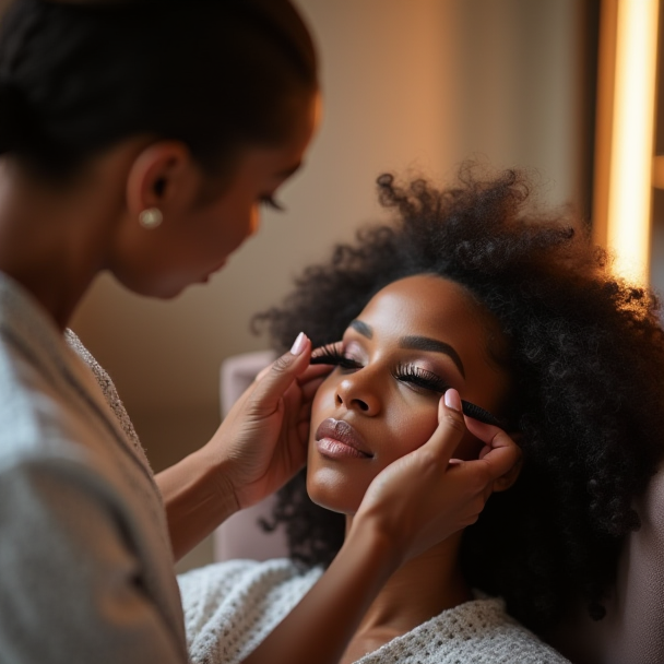 Beautiful lashes for weekend